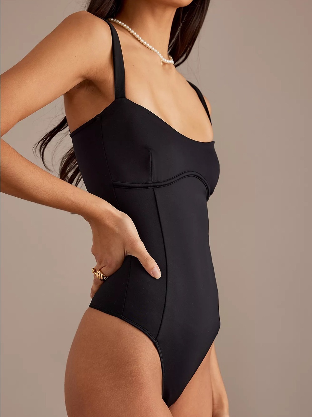 Good American Sweetheart Sculpting Tank Bodysuit
